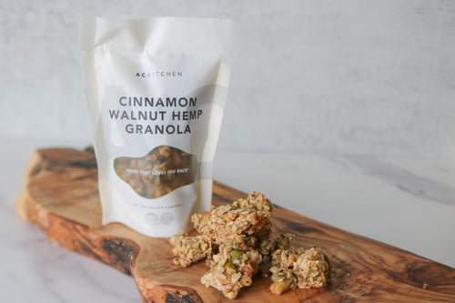 Cinnamon Walnut Hemp Granola