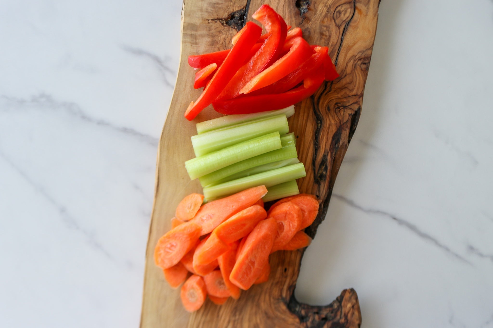 Organic Vegetable Crudités (for dips)