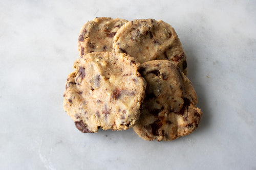 Raw Chocolate Chip Cookies (4 ea)