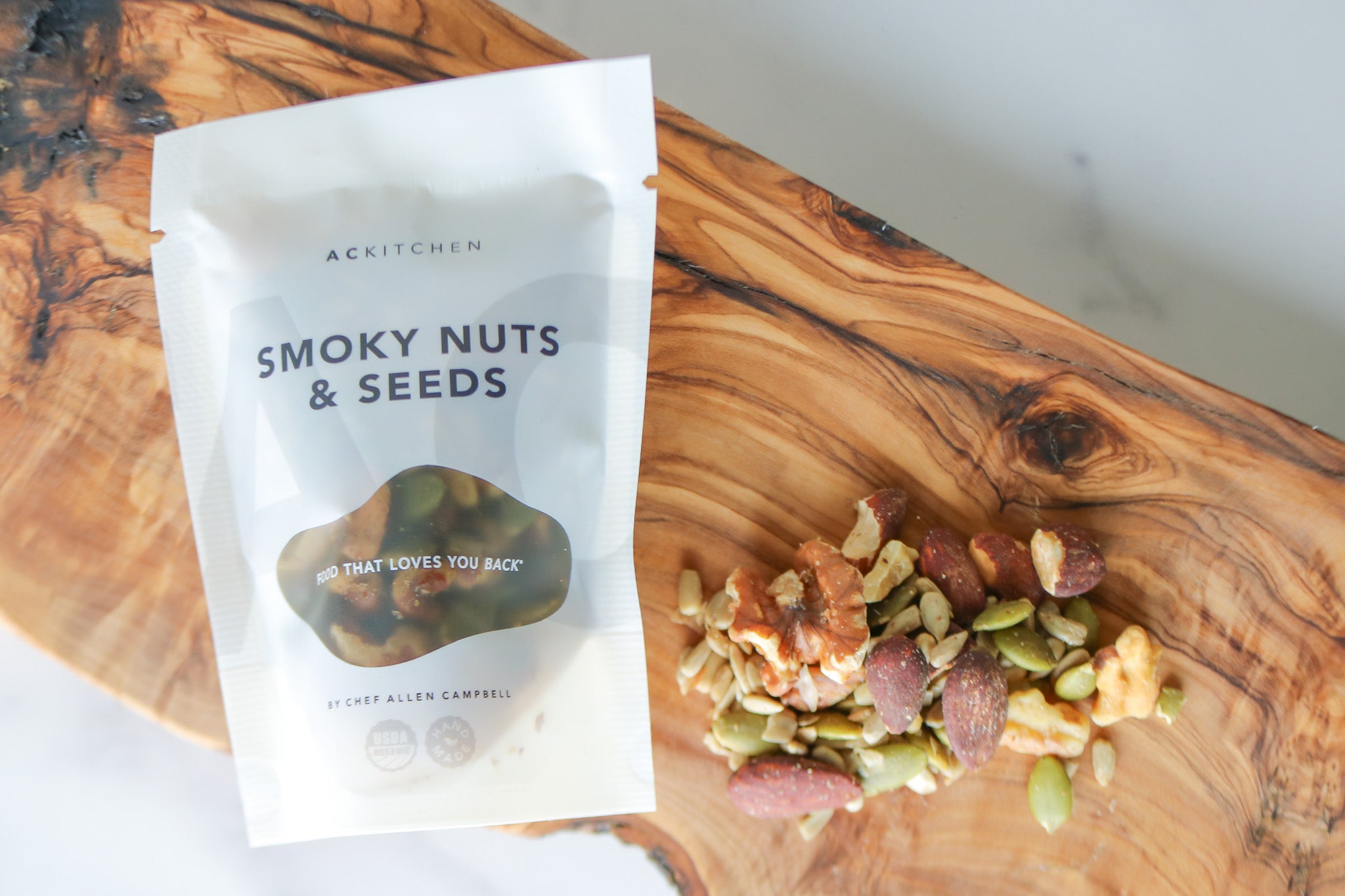 Smoky Nuts + Seeds - 50 pack